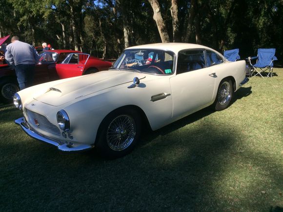 This was the only Aston at the show besides the two new ones that a dealer brought,