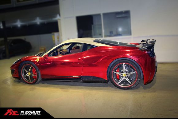 Fi Exhaust with Mansory Ferrari 458 Italia