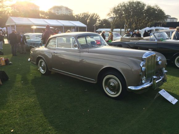 This was my favorite Bentley at the Amelia Concours today.