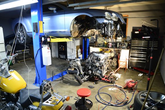 and DONE. Engine removed