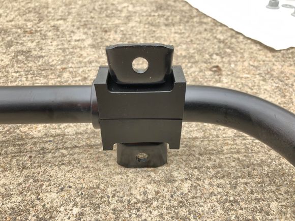 Rear Anti-Roll Bar Mounting Strap with Bushing in place