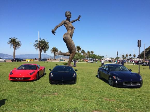 Car and Coffee at Treasure Island