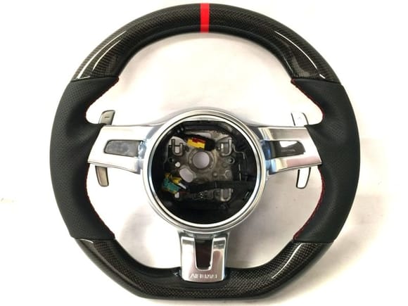 DCTMS carbon PSD steering wheel