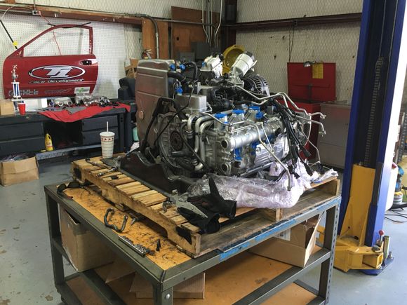 Thanks to Tony and the crew at T1 for putting up with me while I was trying to finalize the engine assembly.
