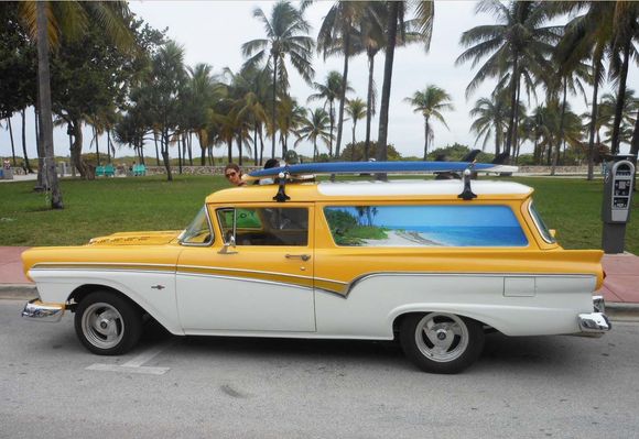 1957 Ford Ranch Wagon, Rod 428 CJ