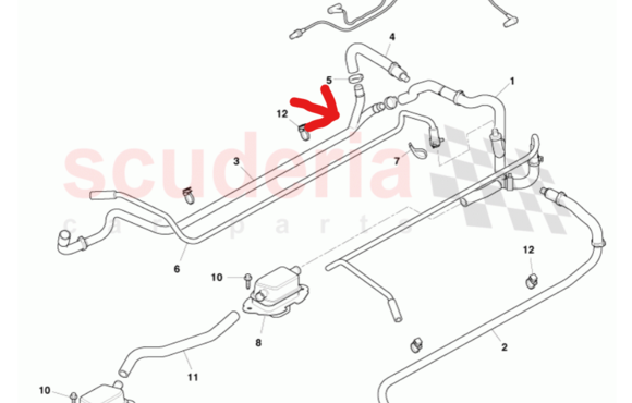 This hard-line is mis-welded from the factory.  Neat.