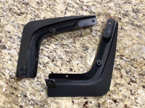These are like new. They were on my V8Vantage  
GTS for only two months. I sold the car and the new owner wanted me to take them off. They will fit all three rocker panel styles. The standard , the N400, and the V12 style.