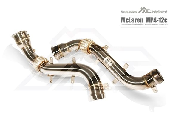 Fi Exhaust for McLaren MP4-12c – Catless DownPipe.