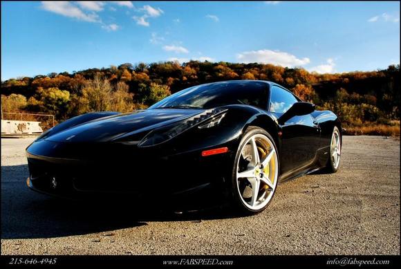 Ferrari 458 Parking Lot 9