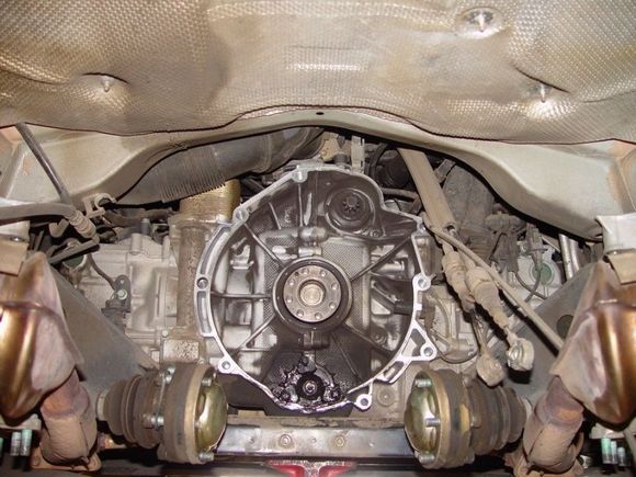 Back of the engine
