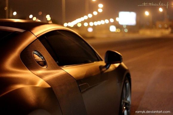Chameleon Carbon Fiber Wrapped Audi R8 from Bahrain