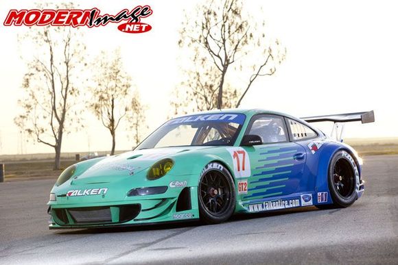2009 Falken Tire GT3 RSR with Modern Image Graphics.