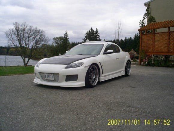 Finished White RX8
built this one from the striped shell in 3 weeks