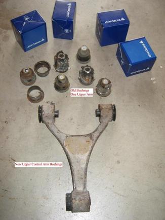 Replace Rear Upper Control Arm Bushings