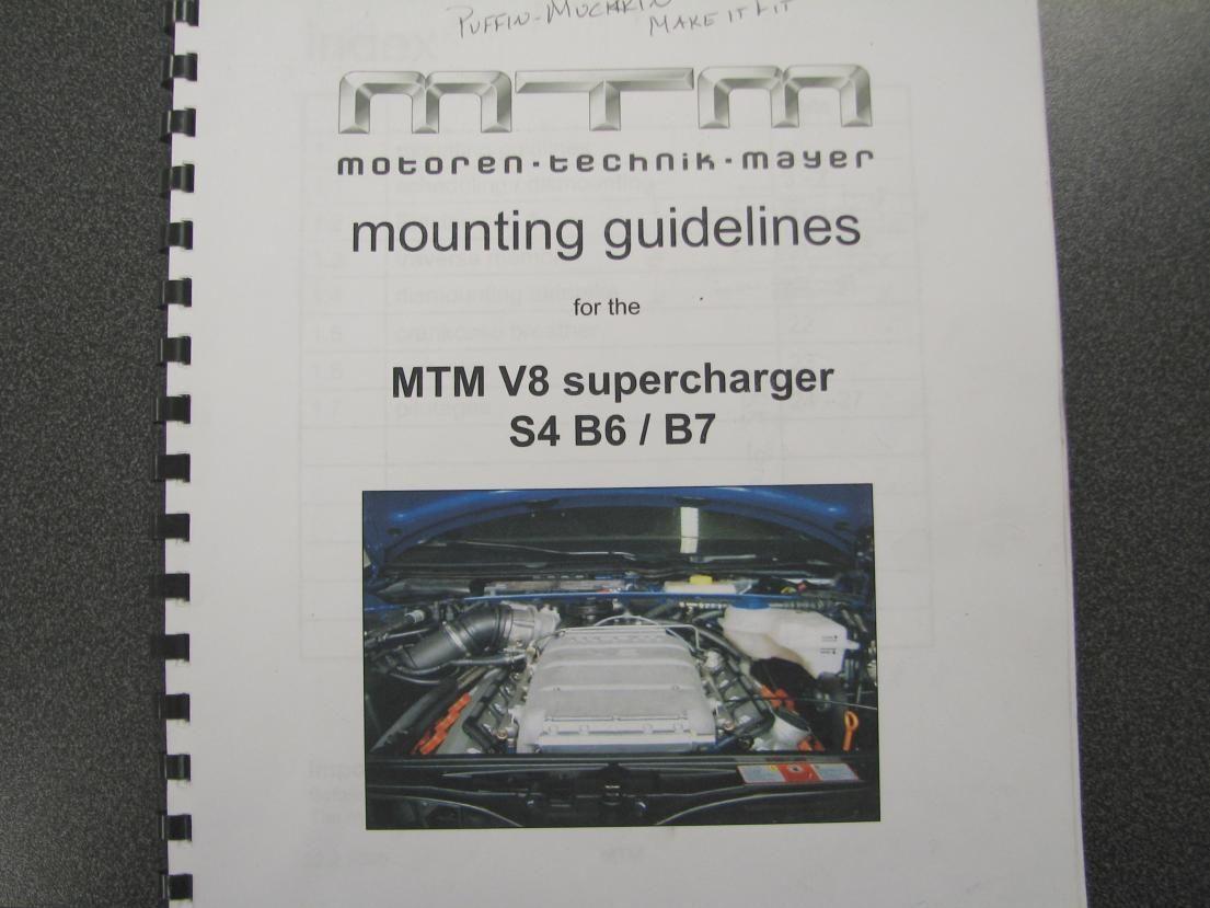 Engine - Power Adders - TEST LISTING - MTM supercharger S4/RS4 B6,B7 4.2 FOR SALE - Used - All Years Audi S4 - Kiribati