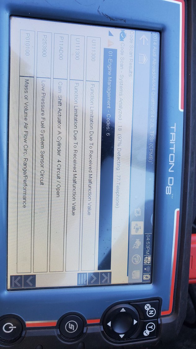 2014 Audi A4 B8.5 Quattro Cranking but not starting