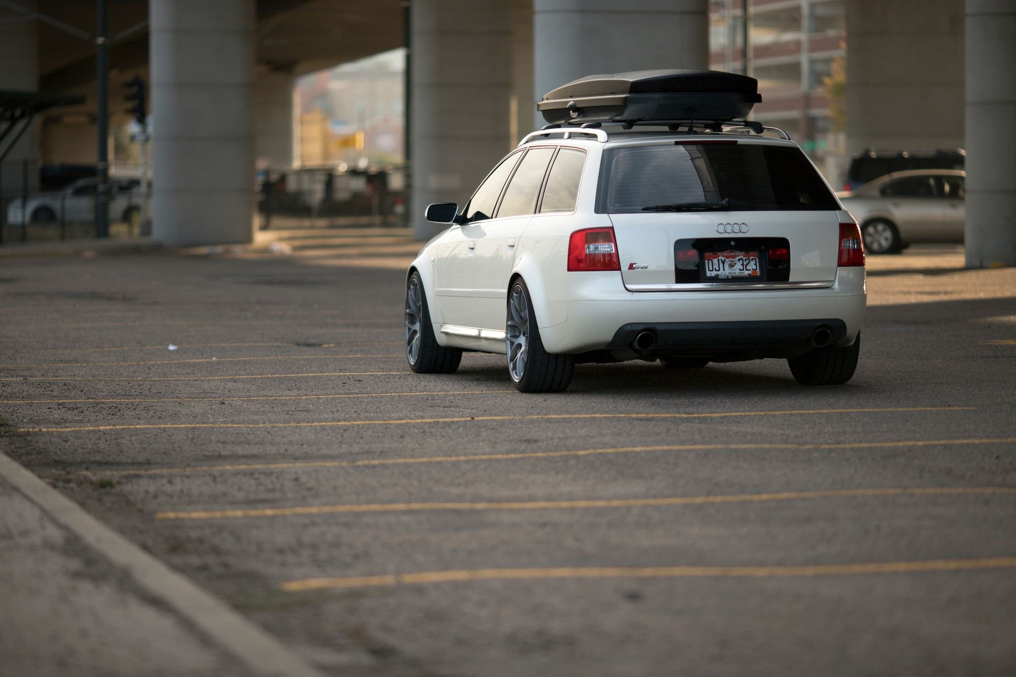 2002 Audi S6 - [FEELER] 2002 Audi S6 Avant, 6spd MT, tastefully modified - Used - VIN WAUXU54B12N117150 - 8 cyl - AWD - Manual - Wagon - White - Denver, CO 80010, United States
