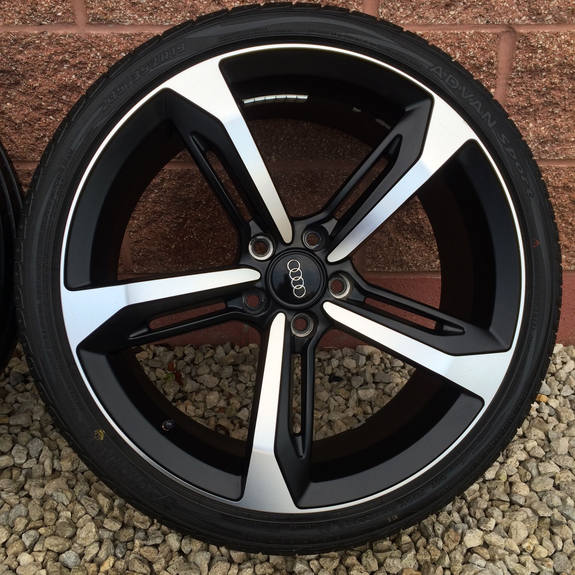 Wheels and Tires/Axles - TEST LISTING - New RS7 Matte black 19" wheels, Yokohama Tires - New - All Years Audi All Models - Nicaragua