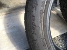 Michelin pilot super sport tires