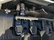 The two tubes on the top is where the smoke was coming from.