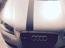 Audi A3 3.2 S-line 

Ran out of masking tape, so only one stripe :(