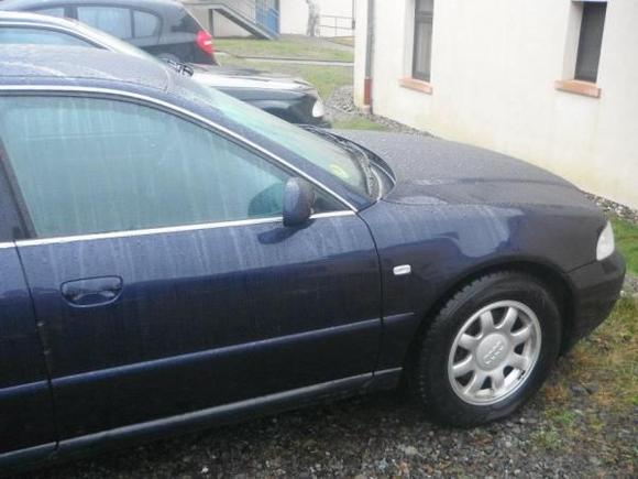 crappy winter rims. new winter tires, 140 euro a piece(184$)