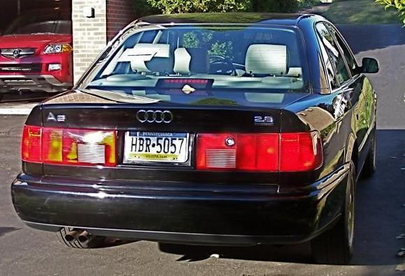 Even the exhaust system is in good shape. You can see my 2004 Acura MDX in the background. 83,000 miles and going. My daughter used to like that car best.
