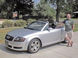 Me and the silver surfer...