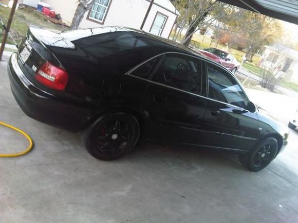 just washed