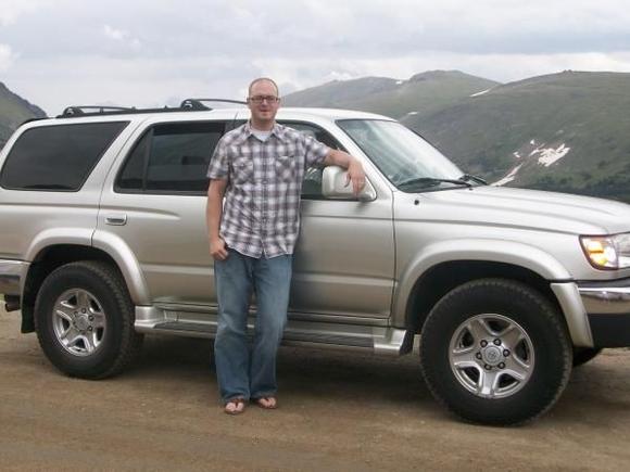 On top of the continental divide in Colorado in June.