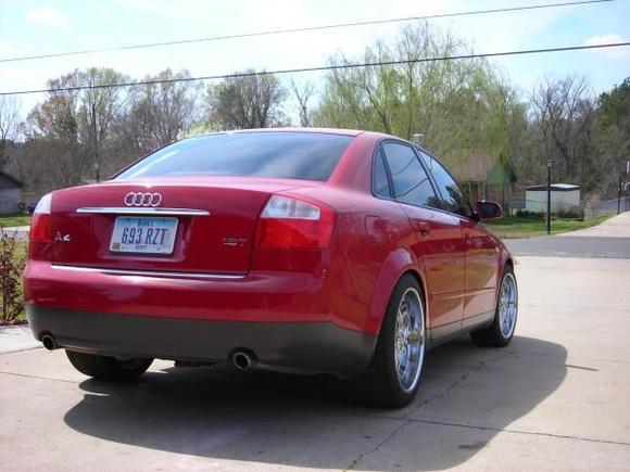 Before the new exhaust