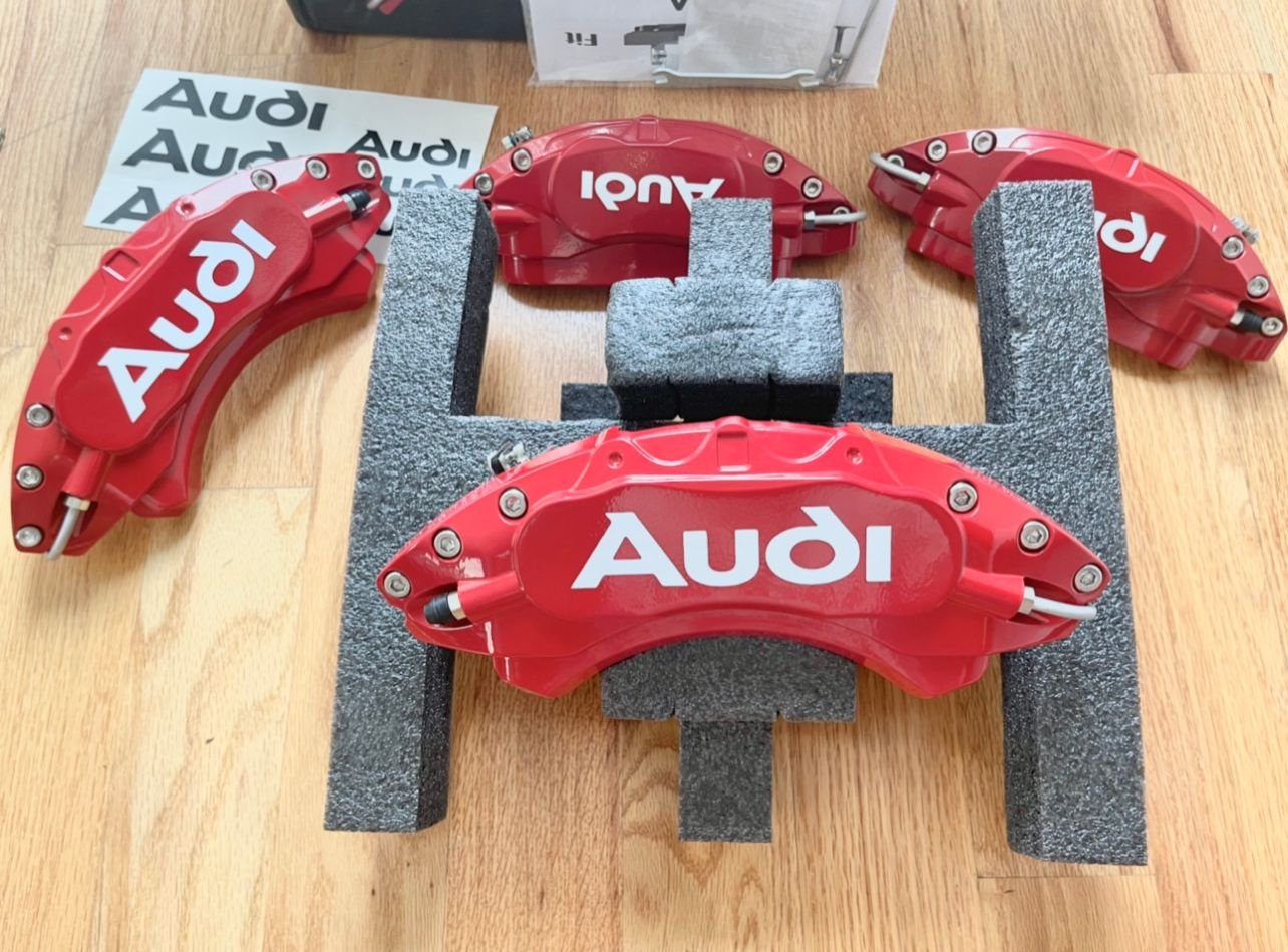 Aluminum brake caliper covers set of 4 brand new AudiWorld Forums