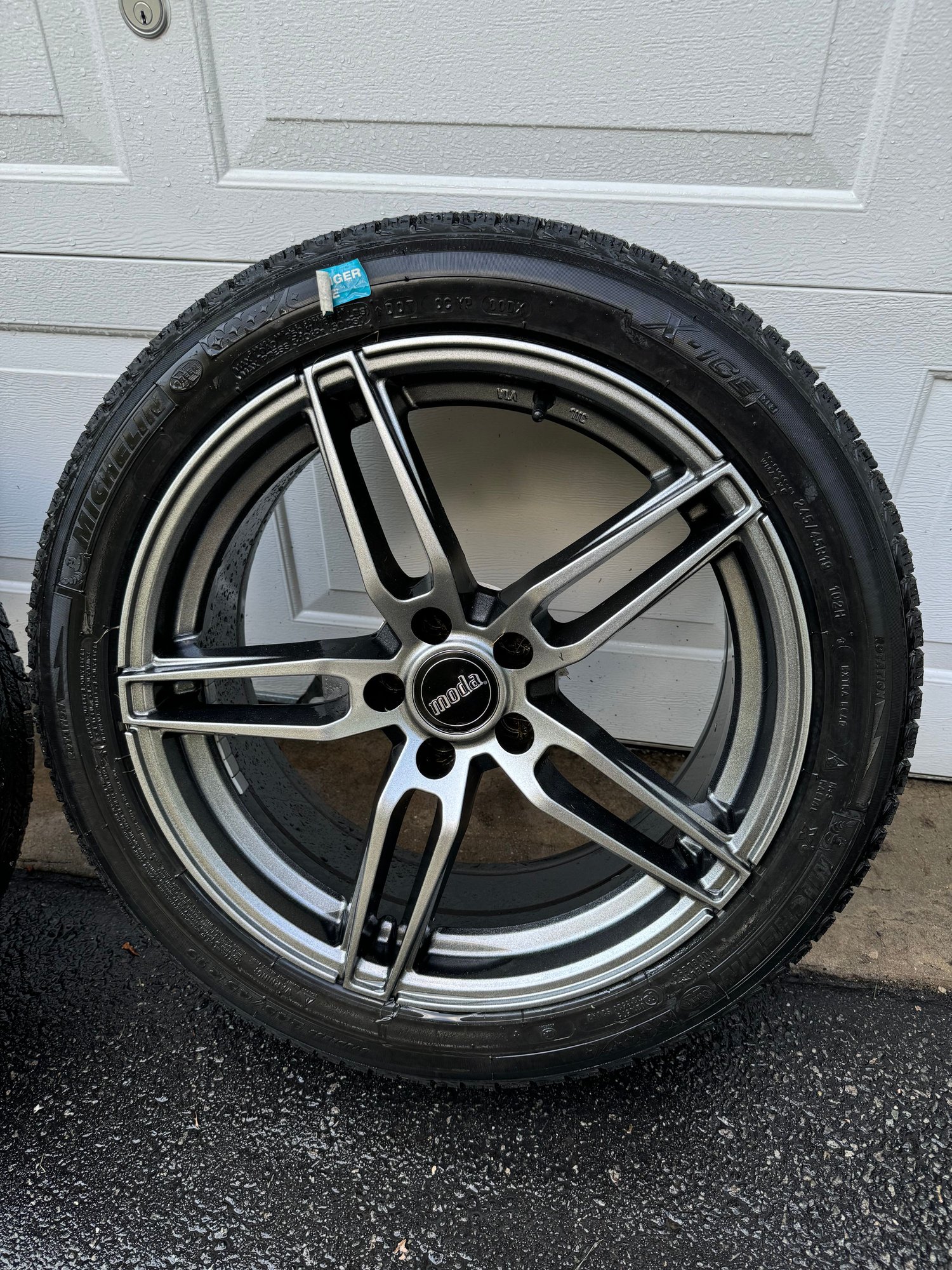 A7 Full Set Of Wheels Michelin X Ice Tires BRAND NEW Balanced a7-full-set-of-wheels-michelin-x-ice-tires-brand-new-balanced