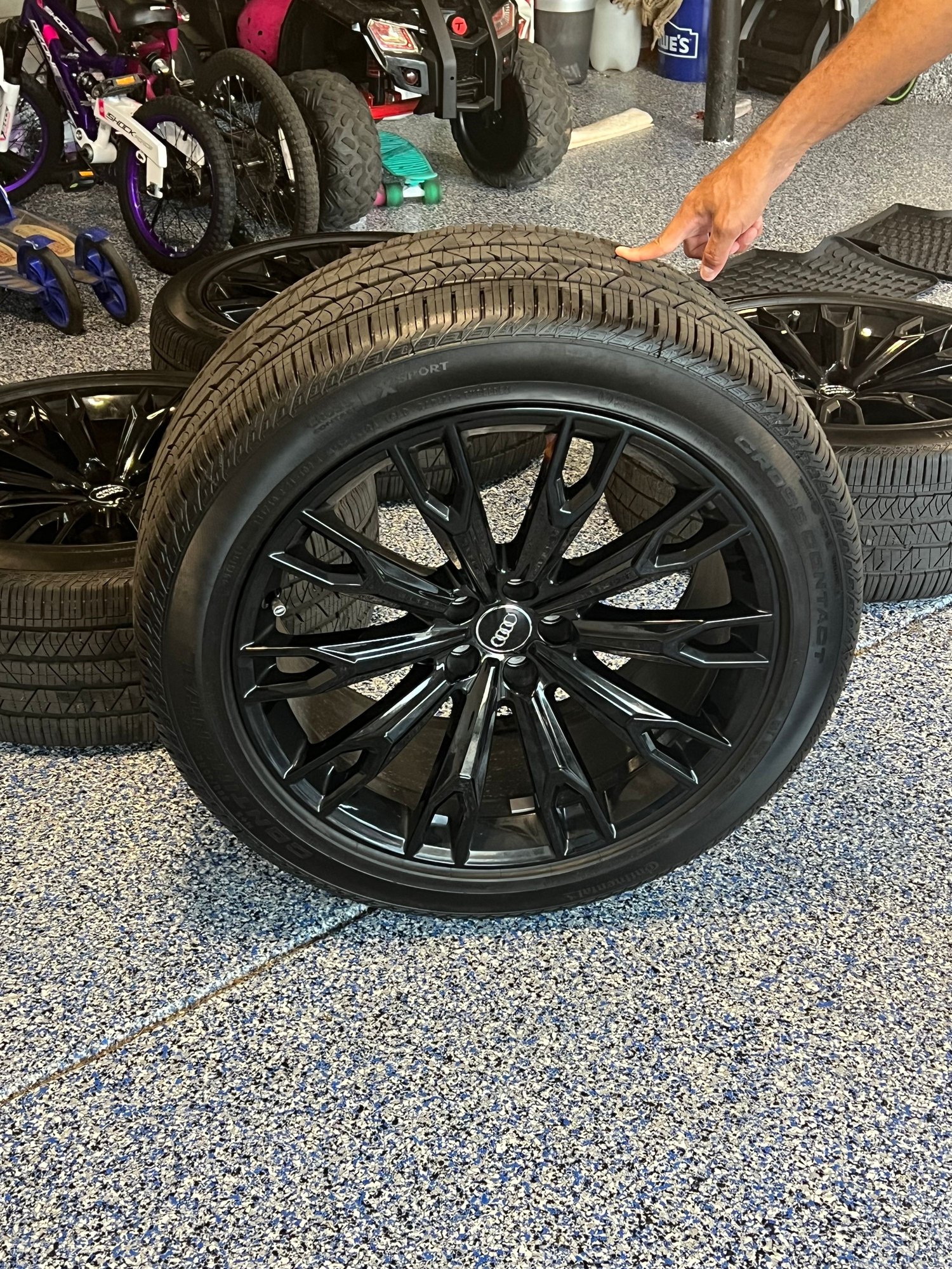 21” wheels set (rims and tires) - AudiWorld Forums