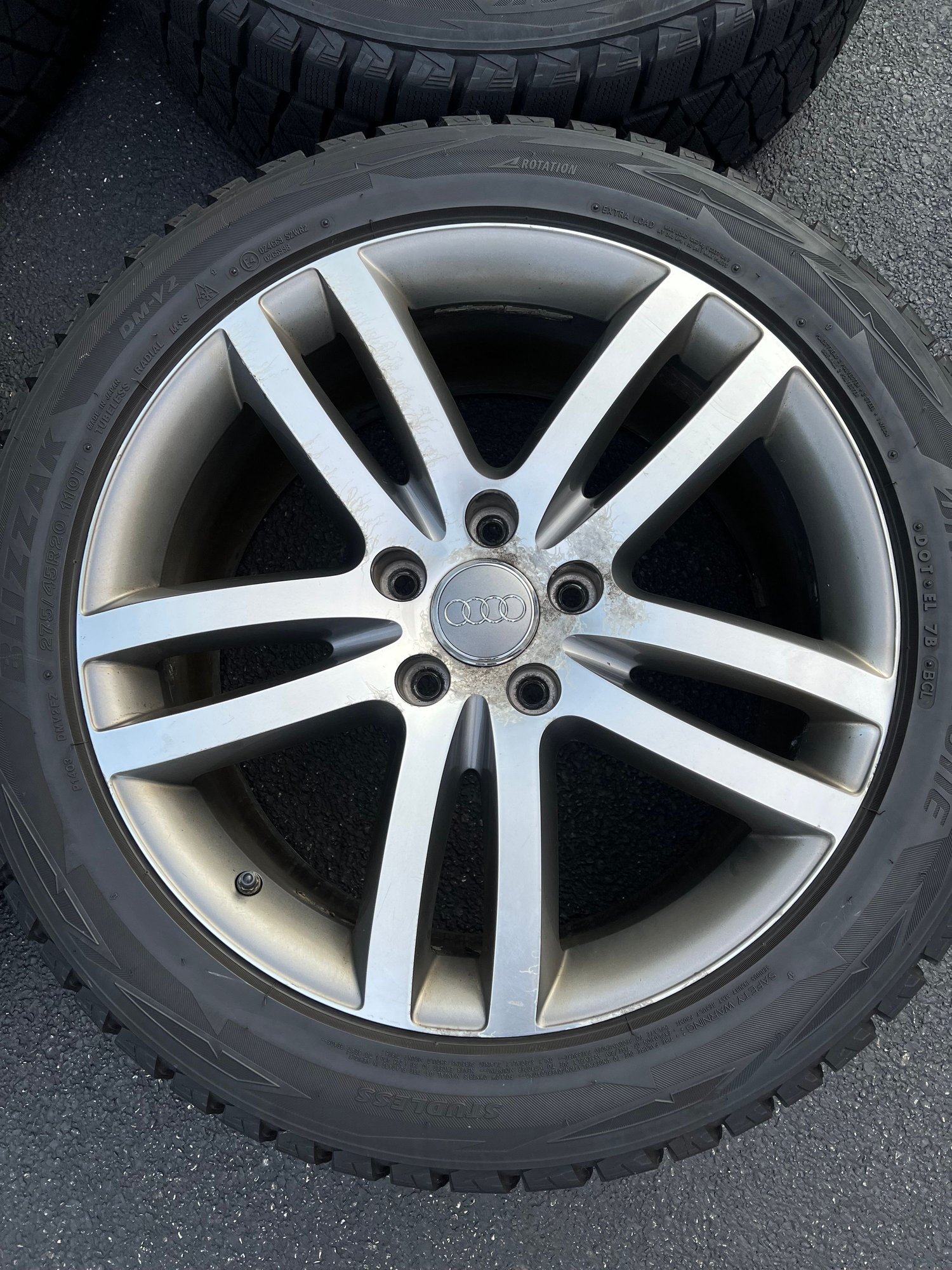 FS Q7 winter setup; 20" OEM wheels with tires AudiWorld Forums