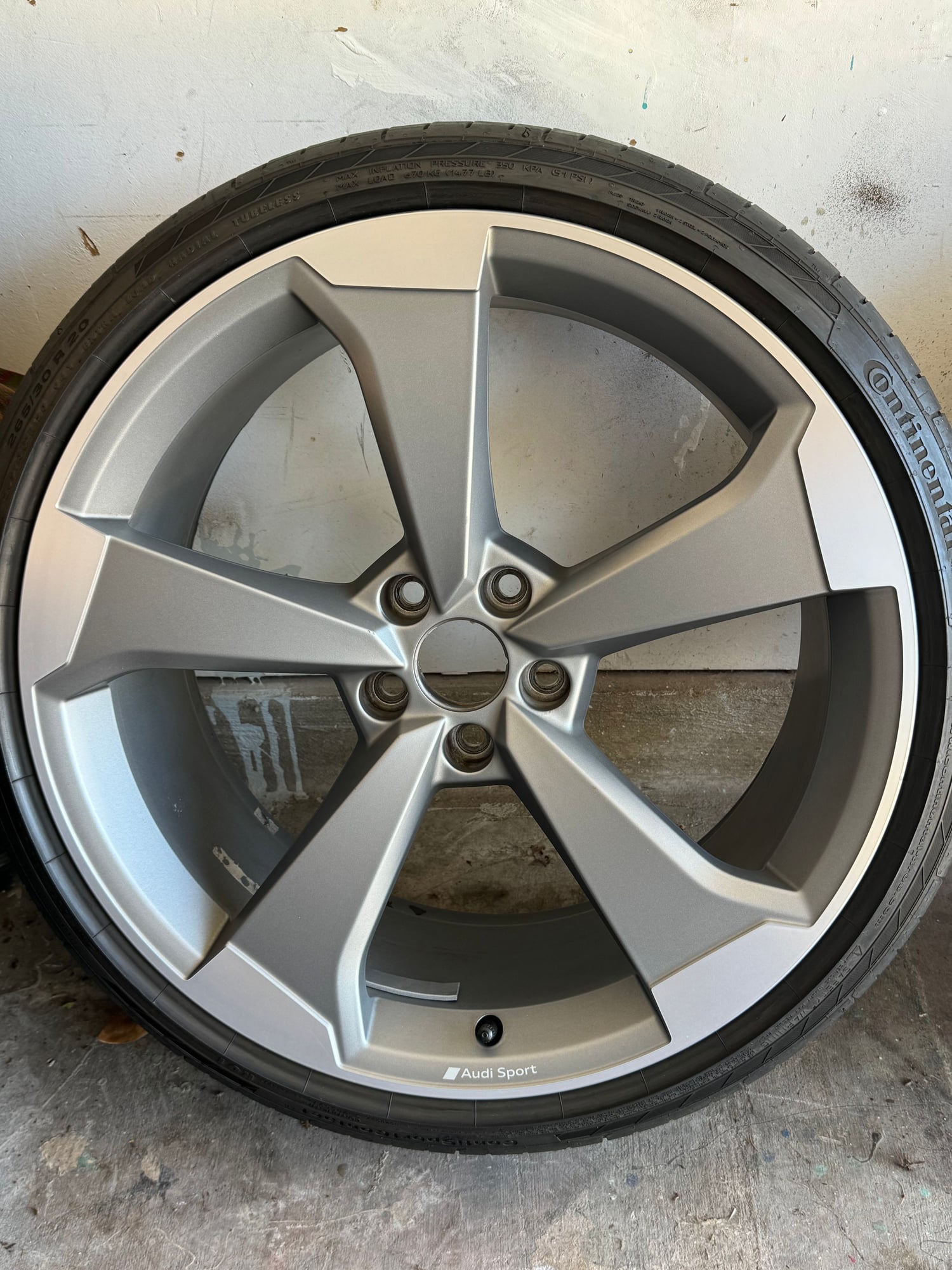 Wheels and Tires/Axles - OEM 20" Titanium Rotor wheels with tires $2,000 OBO + shipping - Used - 2018 to 2024 Audi S5 - Crowley, TX 76036, United States