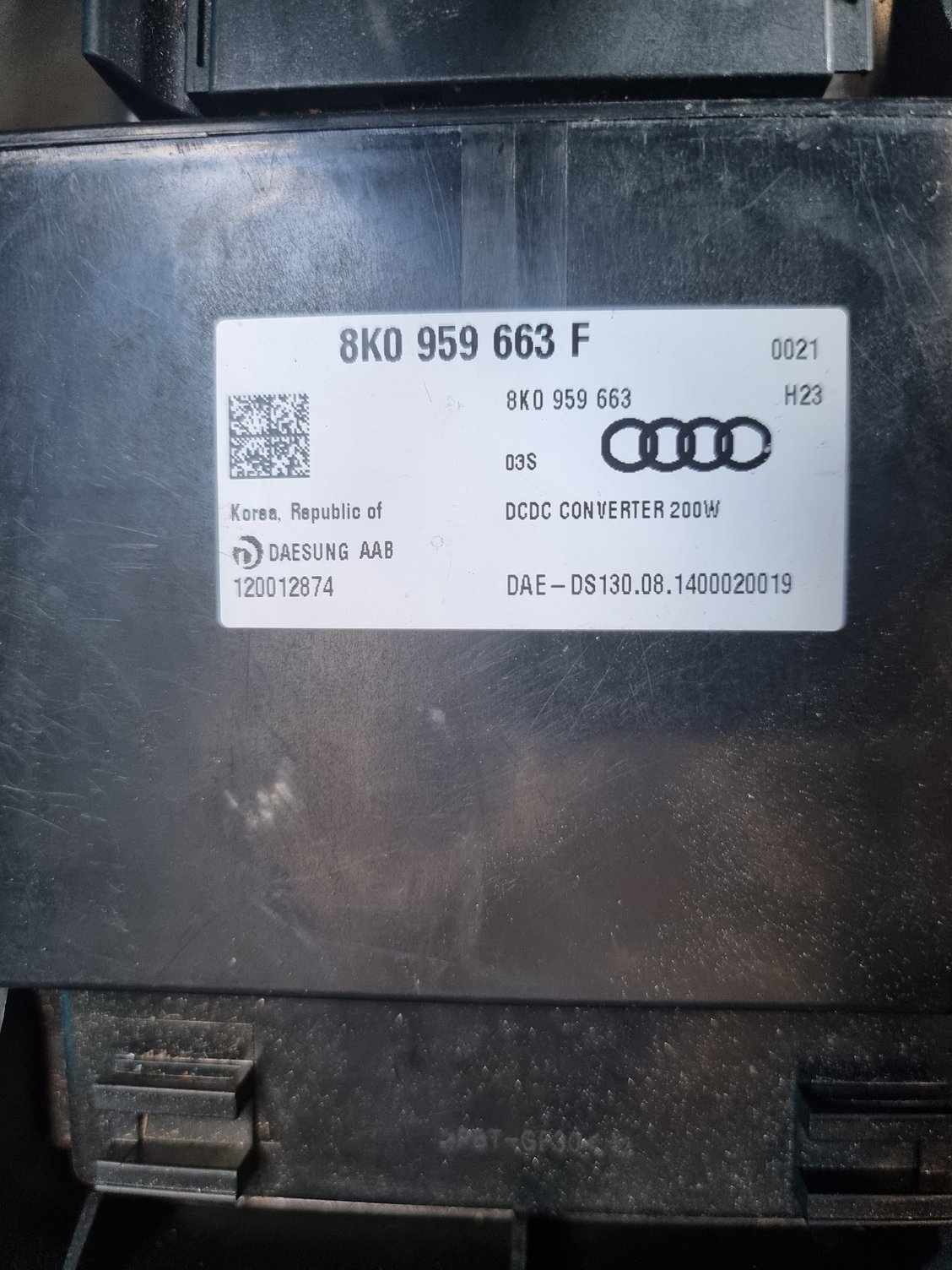 Voltage terminal 30 AudiWorld Forums