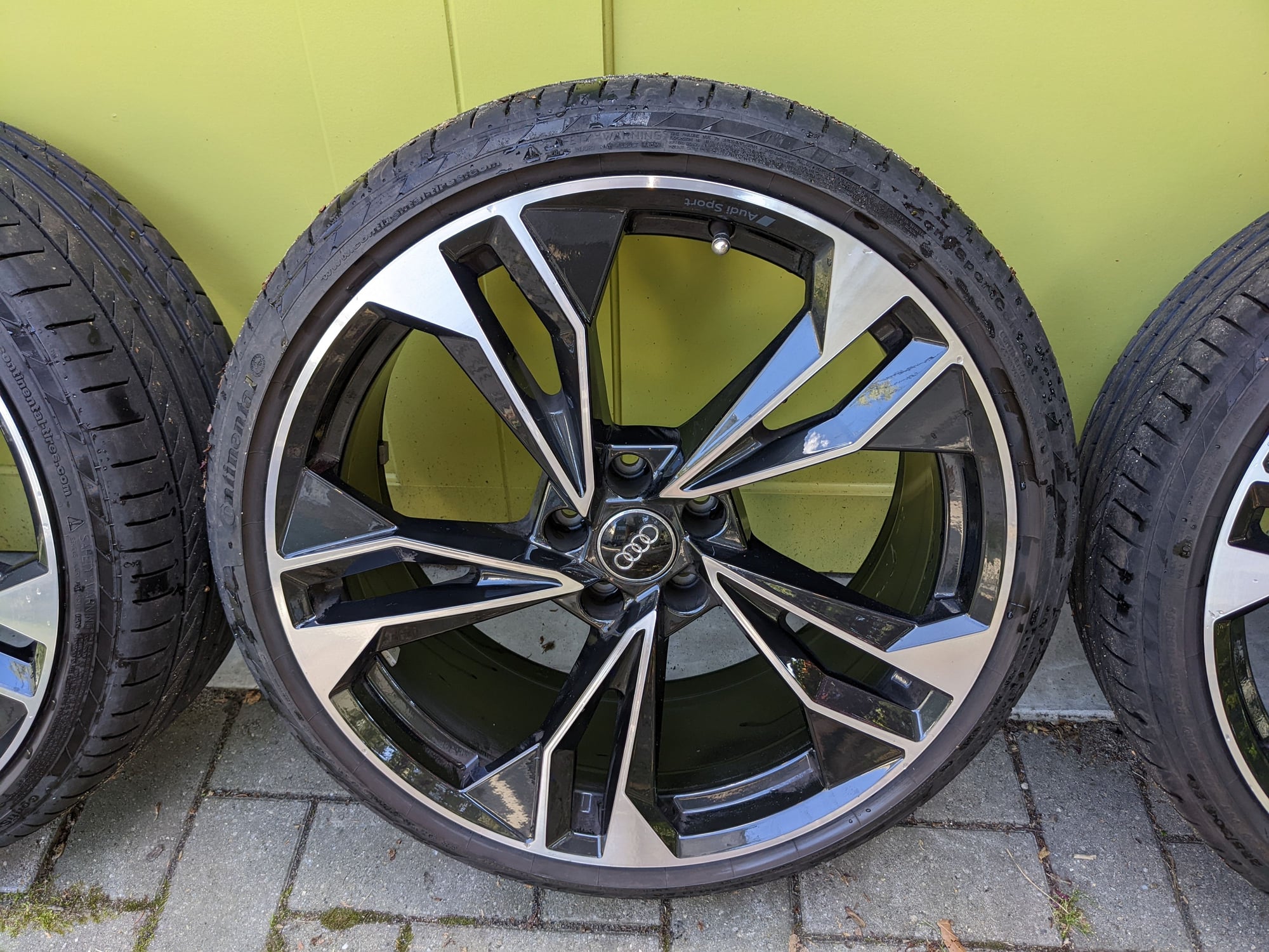 Wheels and Tires/Axles - 2021 S5 OEM Black Optic Wheels and tires 20 x 9 - Used - 2018 to 2022 Audi S5 Sportback - 2018 to 2022 Audi S5 - Somerville, MA 02143, United States