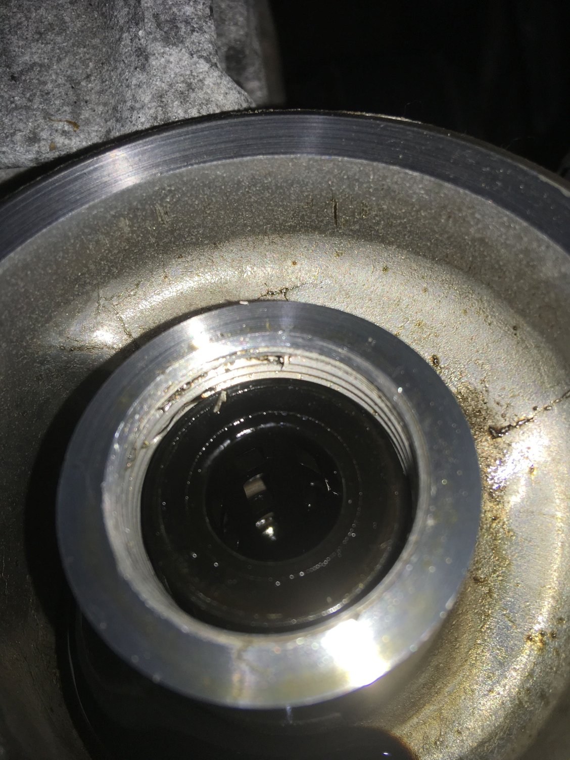 Stripped threads in oil filter housing, help! AudiWorld Forums