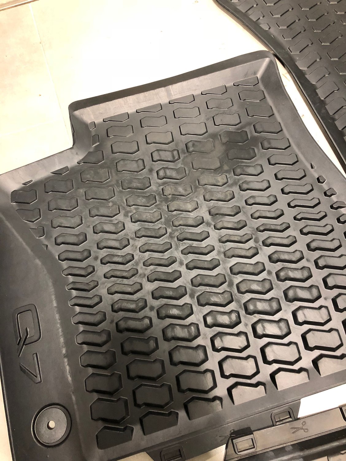 Audi Q7 Audi OEM All Weather Rubber Floor Mats Front/Rear AudiWorld