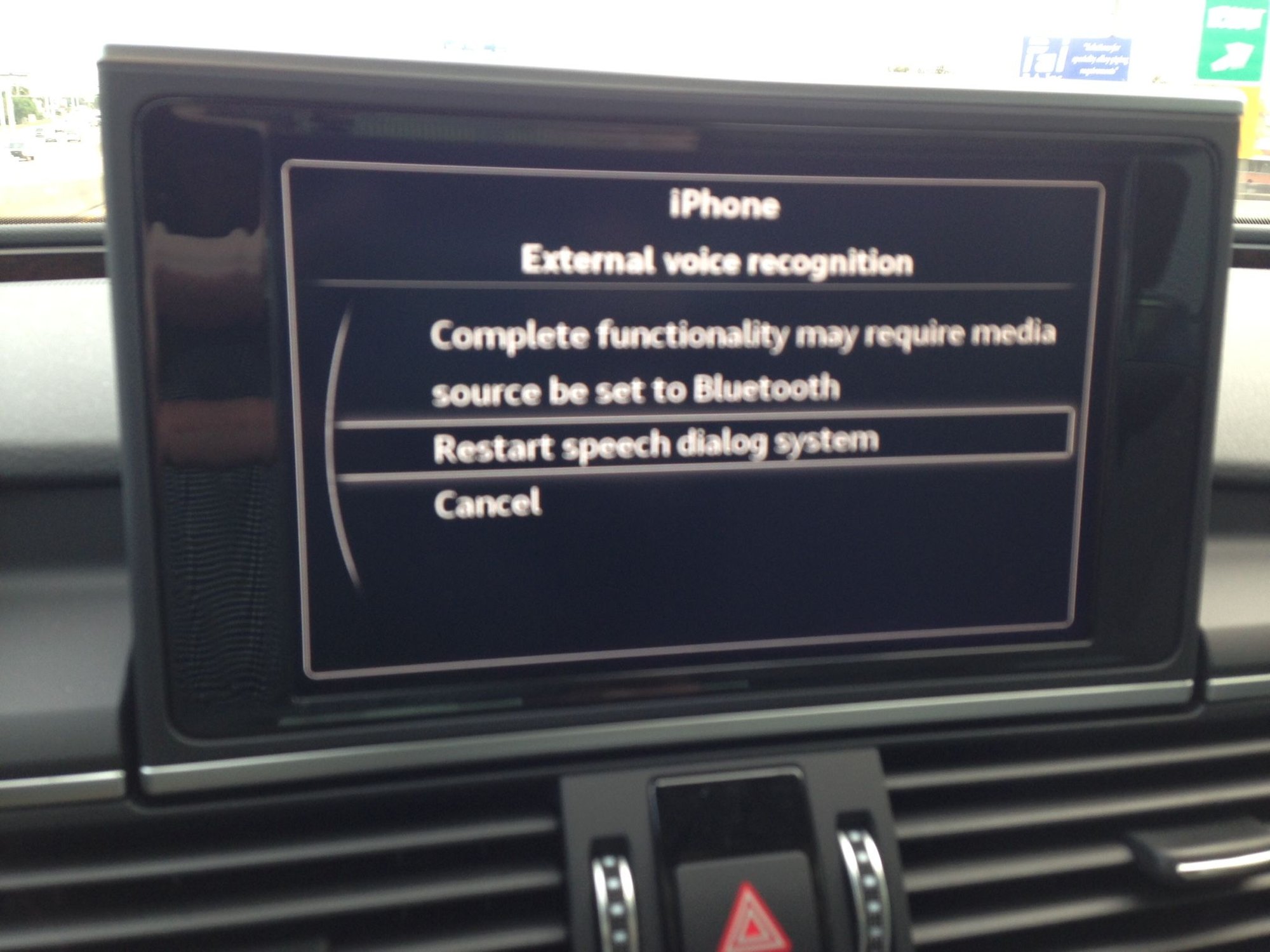 2016 Voice command problem...help! AudiWorld Forums