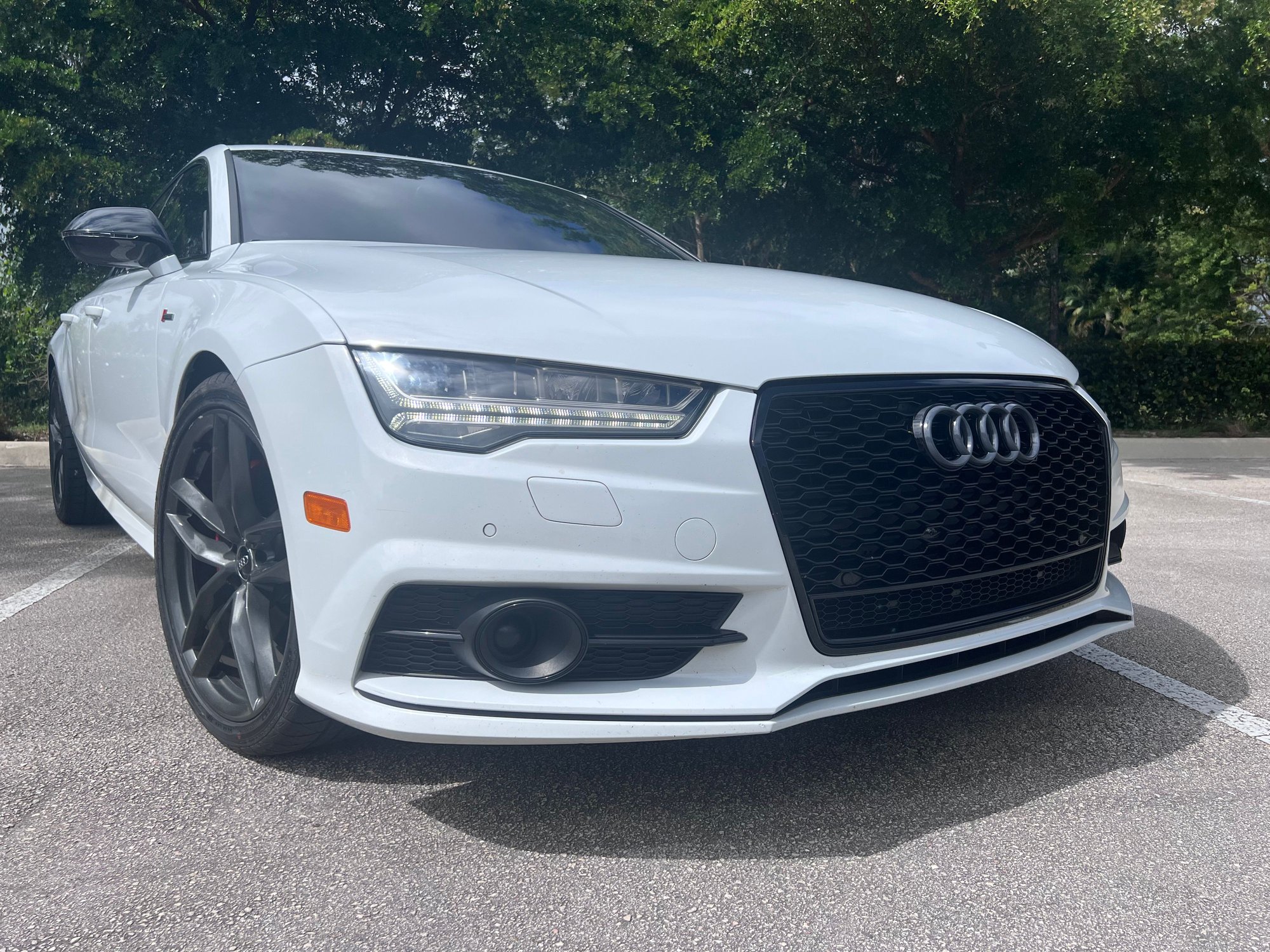 2018 Audi A7 Quattro - 2018 Audi A7 Competition Prestige - Used - VIN WAUWAFCOJNO10814 - 99,418 Miles - 6 cyl - AWD - Automatic - Sedan - White - Delray Beach, FL 33484, United States