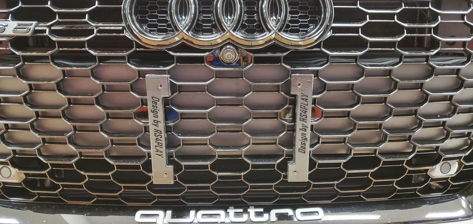 My front plate solution for the RS grill AudiWorld Forums