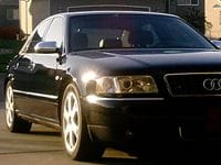 My 2001 S8 - Black on Black...of course : )