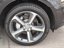 Biggest wheel (20") I have ever owned.  Wonder what a tire costs.