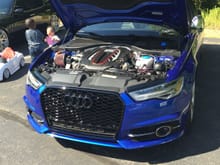 Look at that Beast of an engine. S6 Summer 16