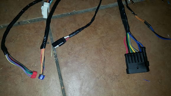 Original PKE Push/Remote Start harness I made