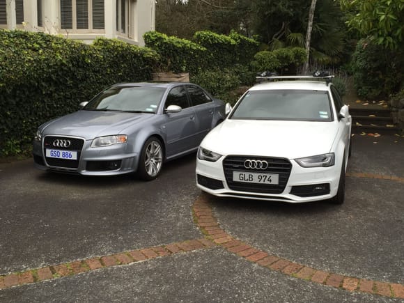 sold the RS4 after I got the 3.0TDi. As quick 0-100 but doesnt sound the same!!