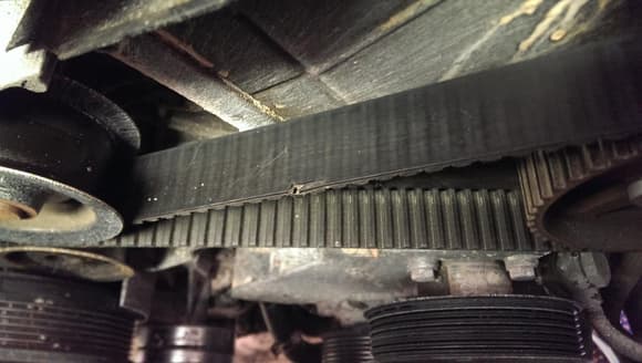 Blauparts Timing Belt with approximately 74,000 miles. Three years after installation. CHECK EVERY SQUARE INC OF YOUR BLAUPATS SUPPLIED TIMING BELT IF YOU HAVE ONE INSTALLED ON YOUR ENGINE!!!!