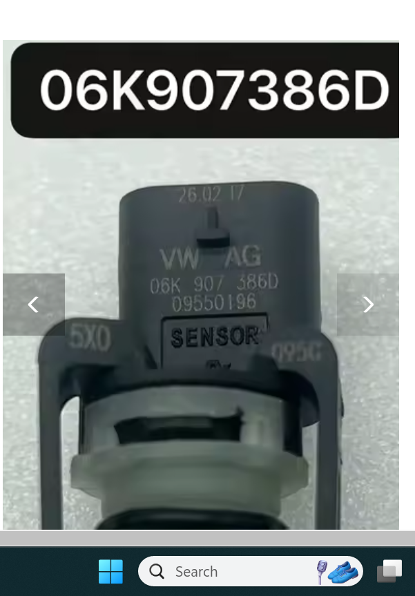 AU: Intake Manifold Swing Angle Sensor 06K907386D or temp sensor ...